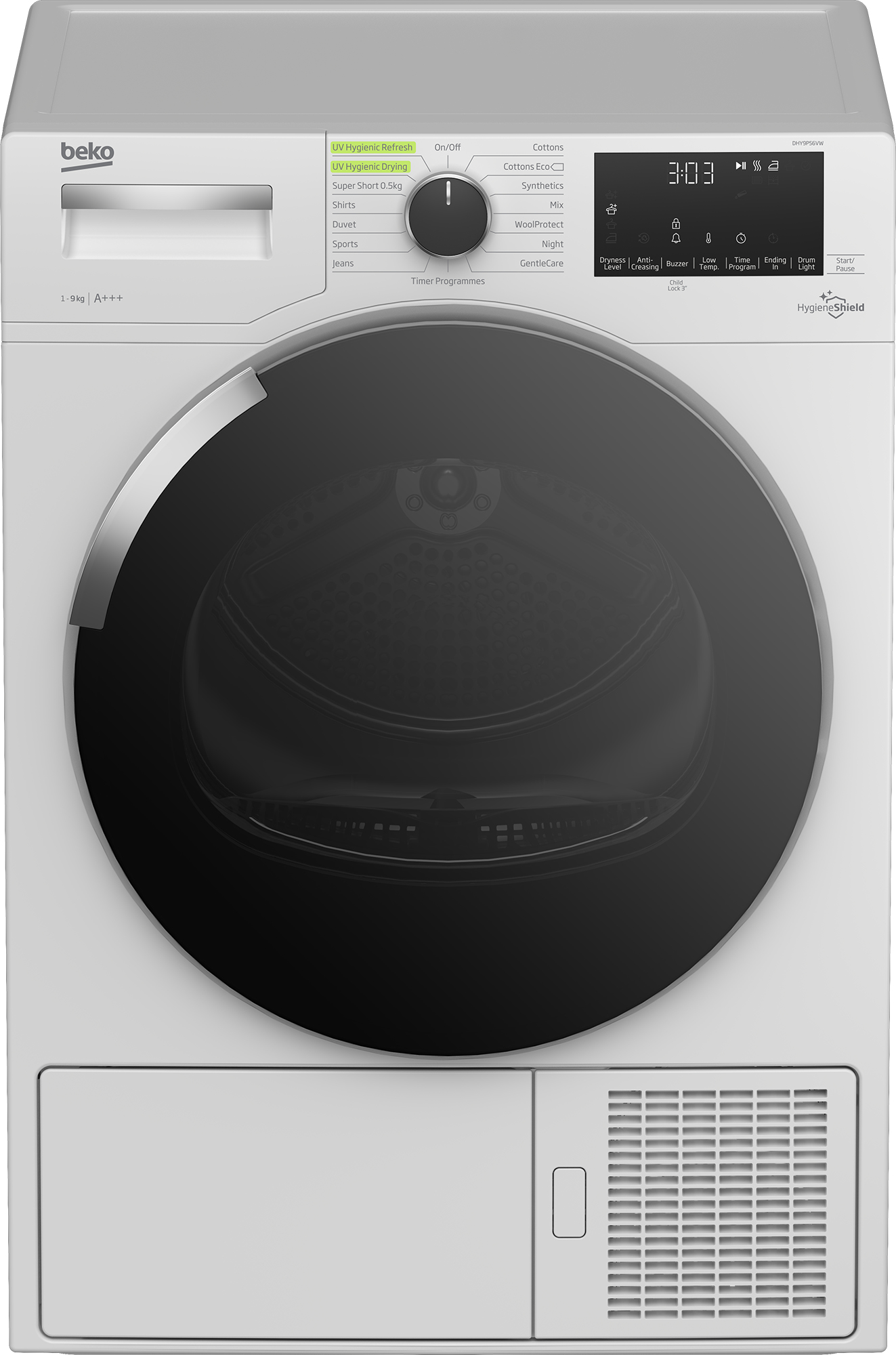 Beko DHY9P56VW tumble dryer Freestanding Front-load – image 2