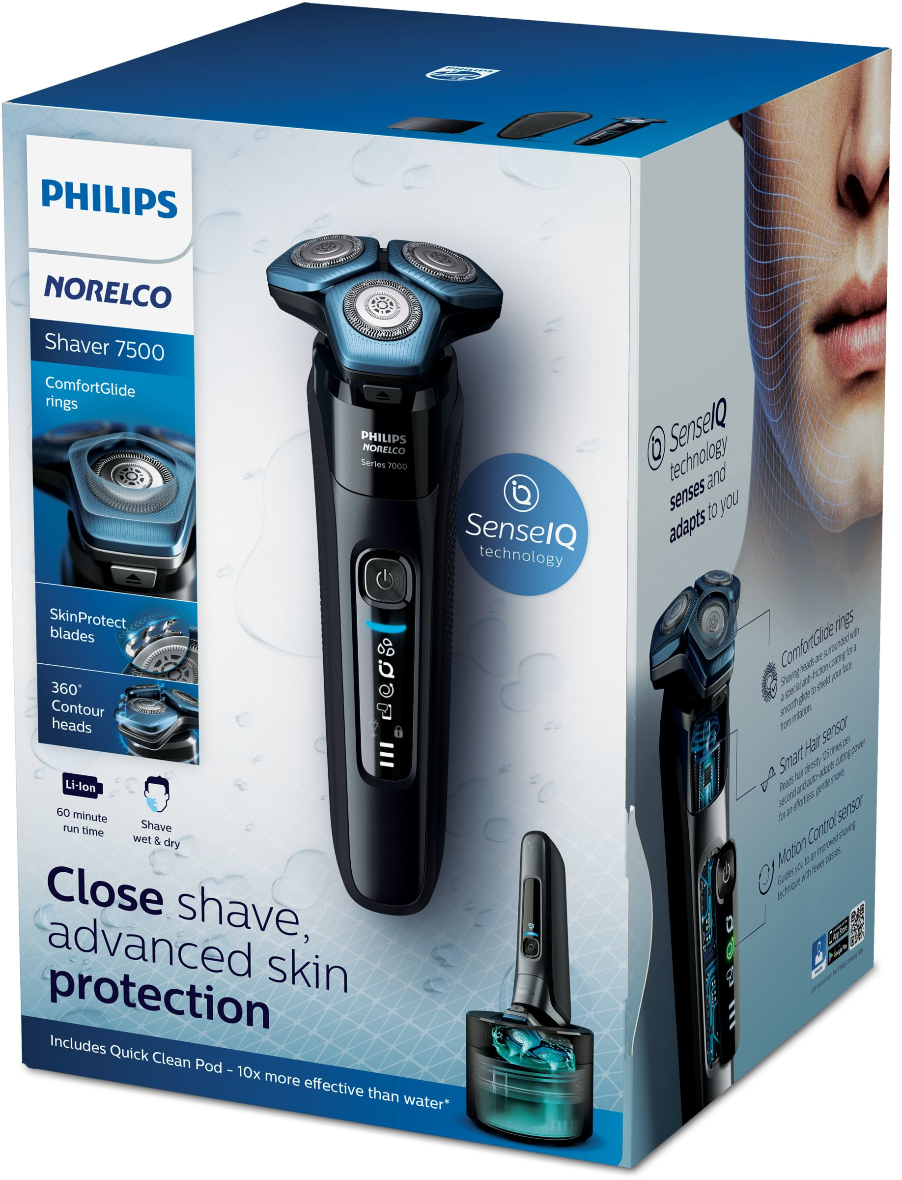 Philips S7783/84 men's shaver Rotation shaver Trimmer Black – image 4