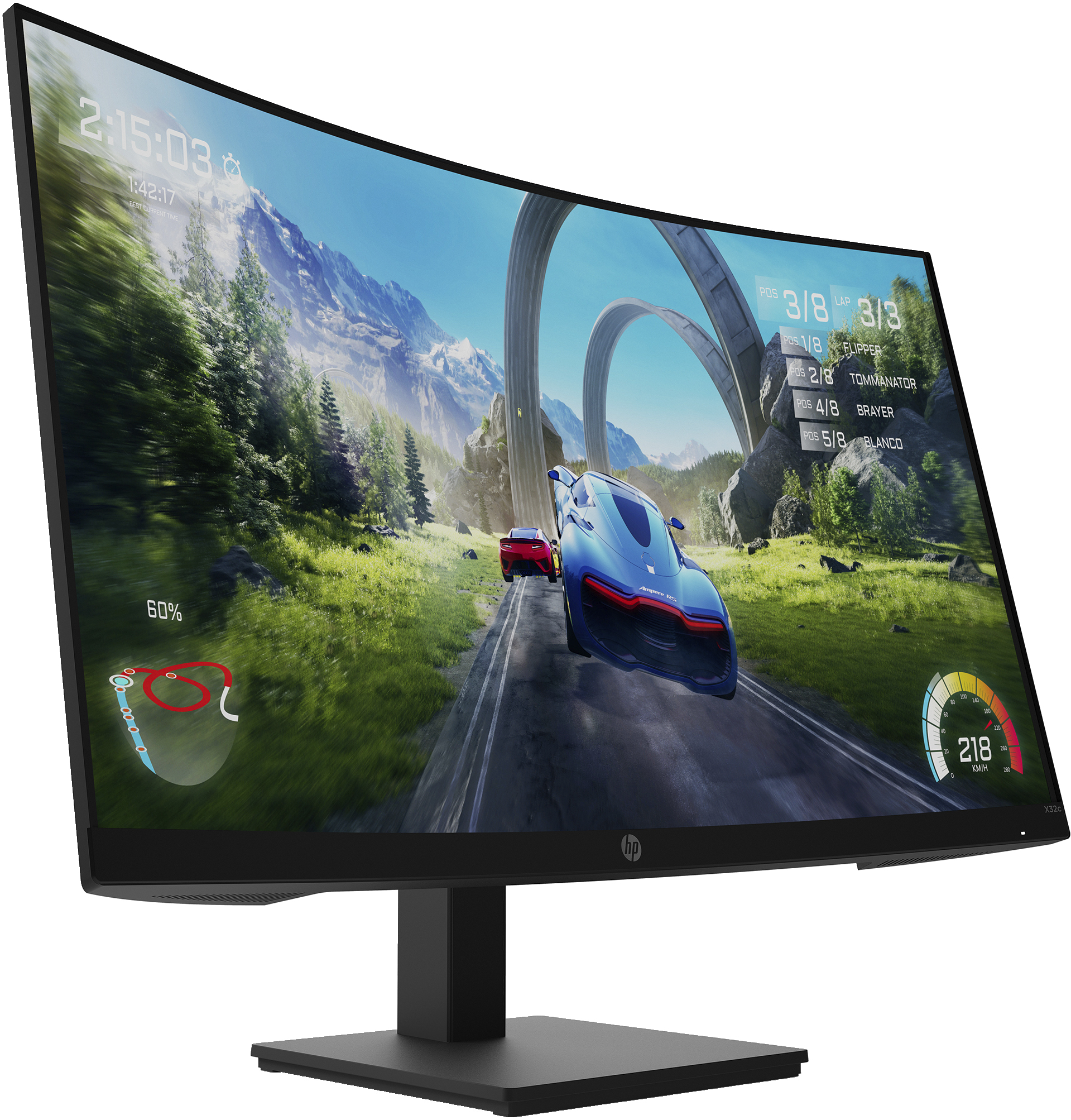 HP X32c computer monitor – image 3