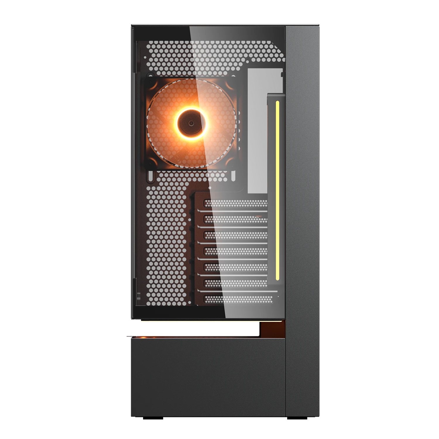 COUGAR Gehäuse Midi-Tower CFV235, ARGB, Glas, Schwarz