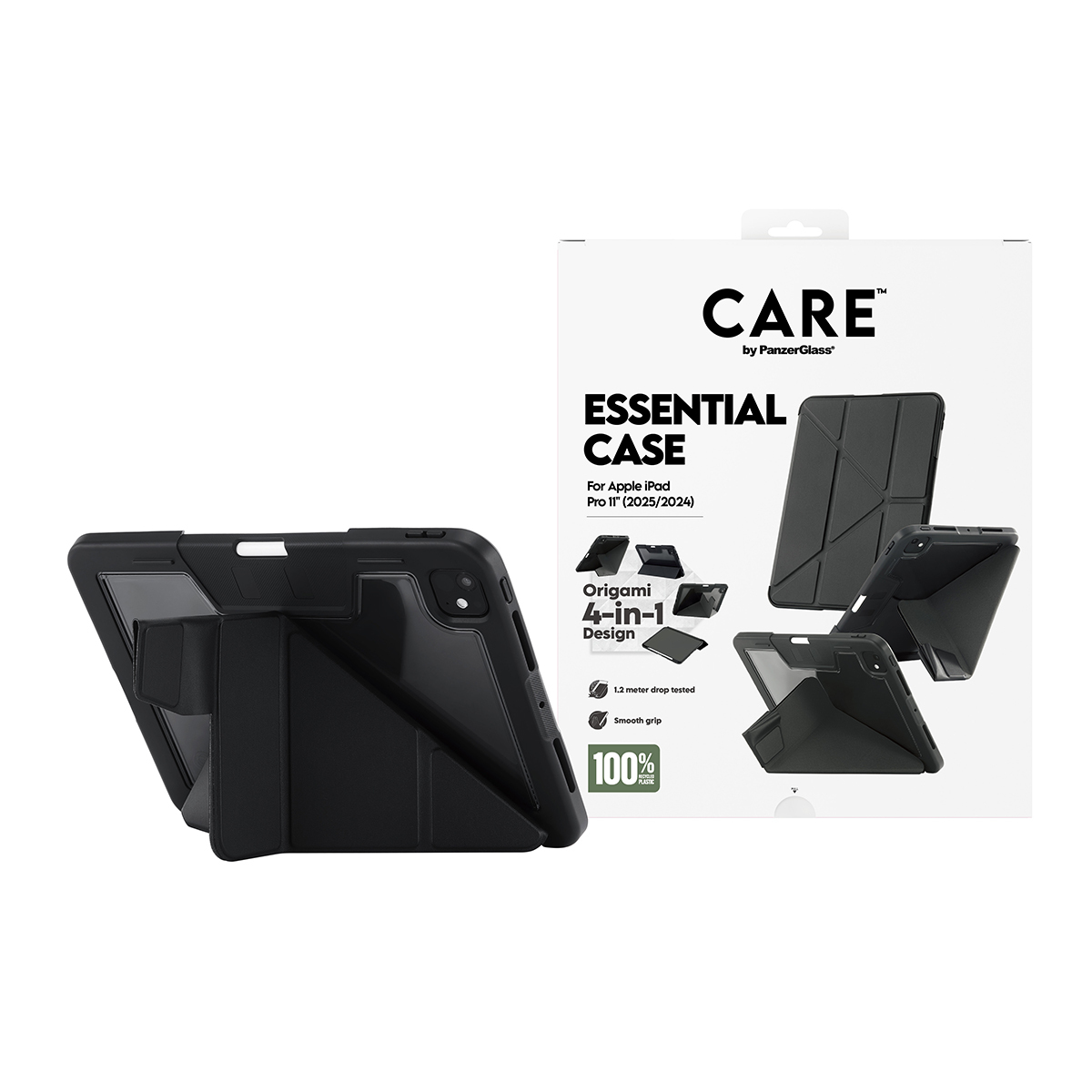 PanzerGlass CARE™ by PanzerGlass®™ by PanzerGlass Essential Case Black iPad Pro 11" (2024-2025) – image 2