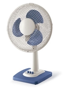 De’Longhi VL200 household fan Blue, White