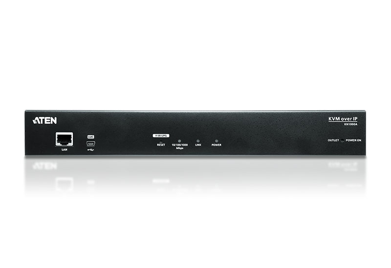 ATEN Single Port KVM over IP Switch with Single Port Power Switch – image 2