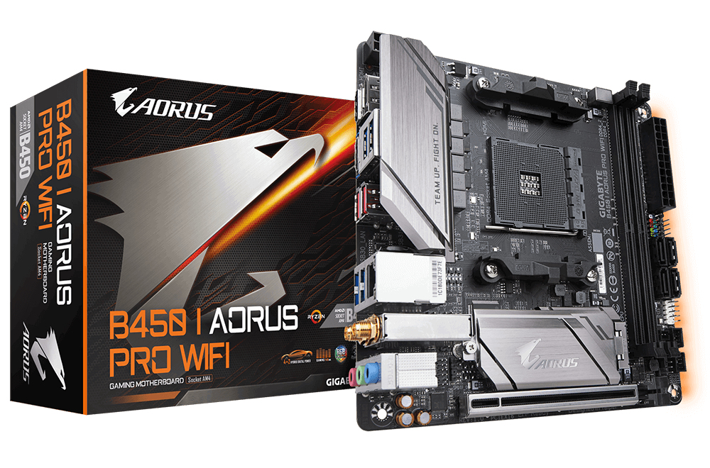 GIGABYTE B450 I AORUS PRO WIFI – image 1