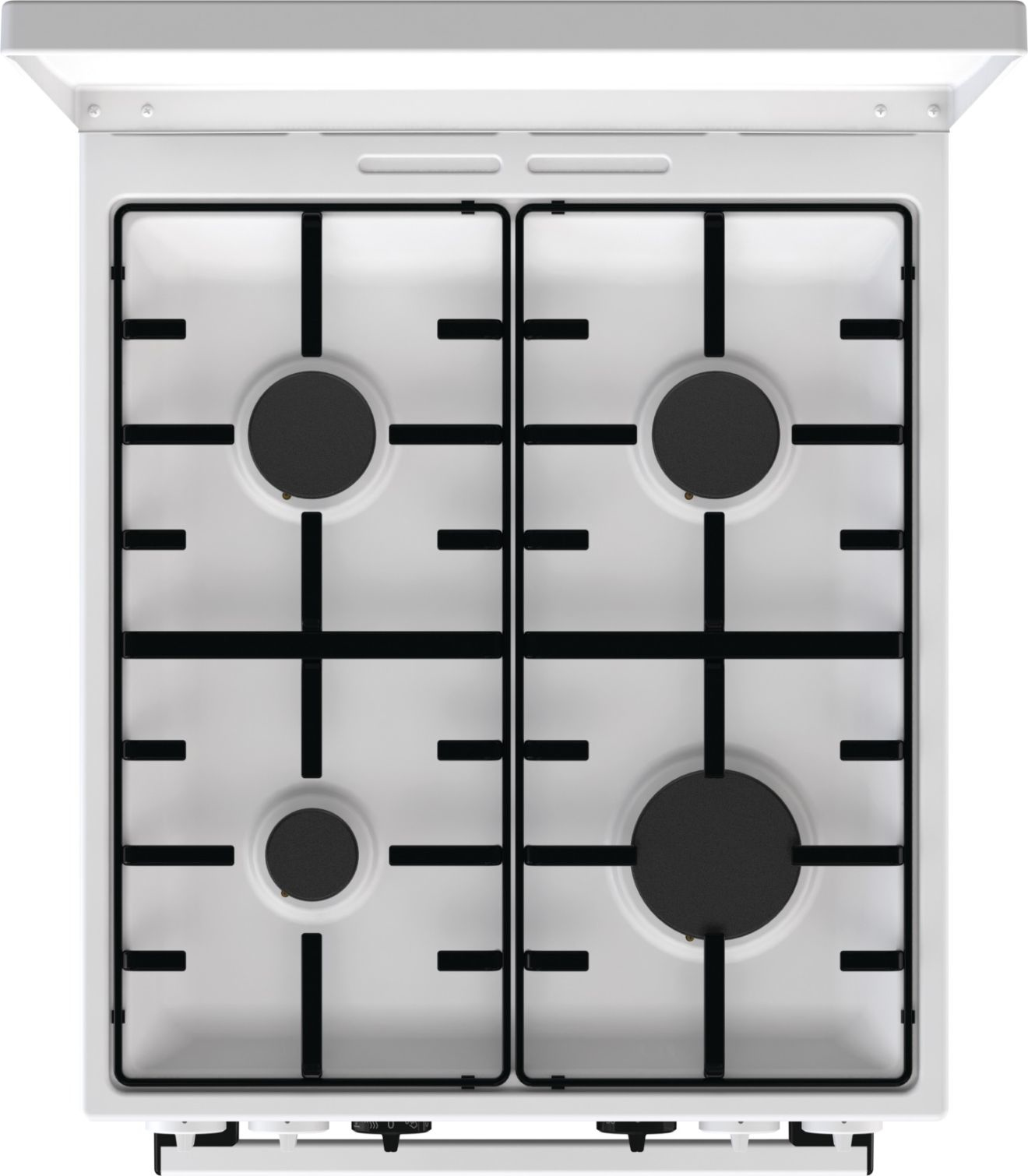 Gorenje MEKS512W cooker Freestanding cooker Electric Gas White – image 3