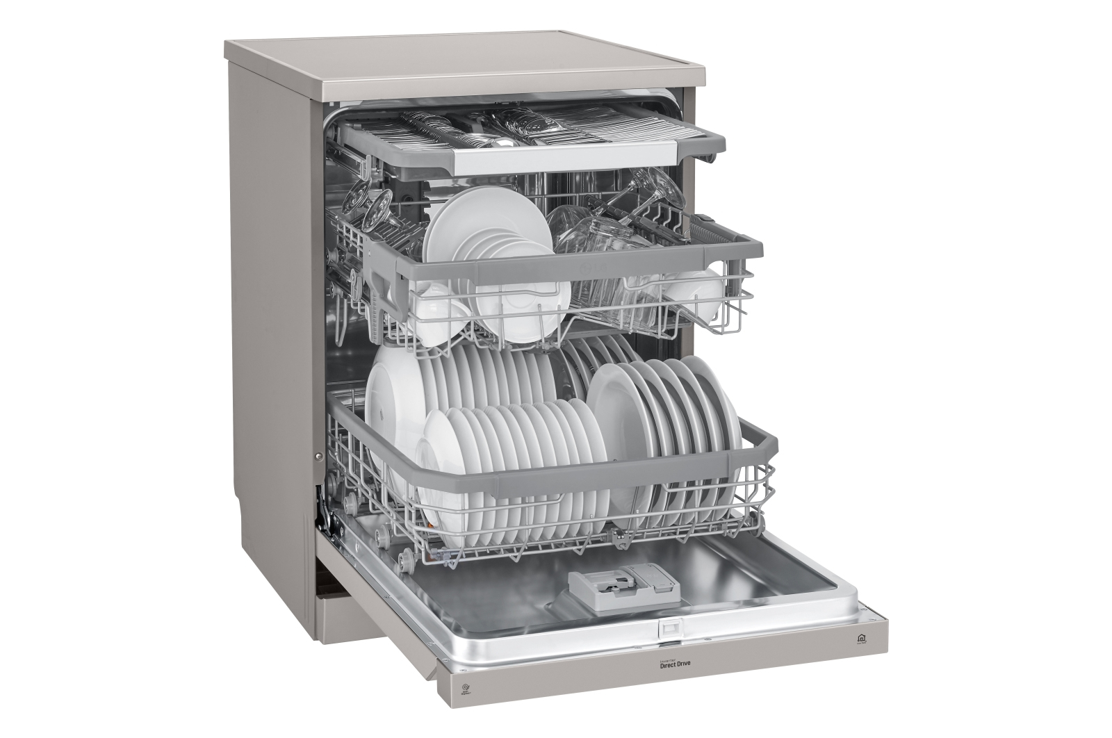 LG DFB425FP dishwasher Freestanding 14 place settings – image 5