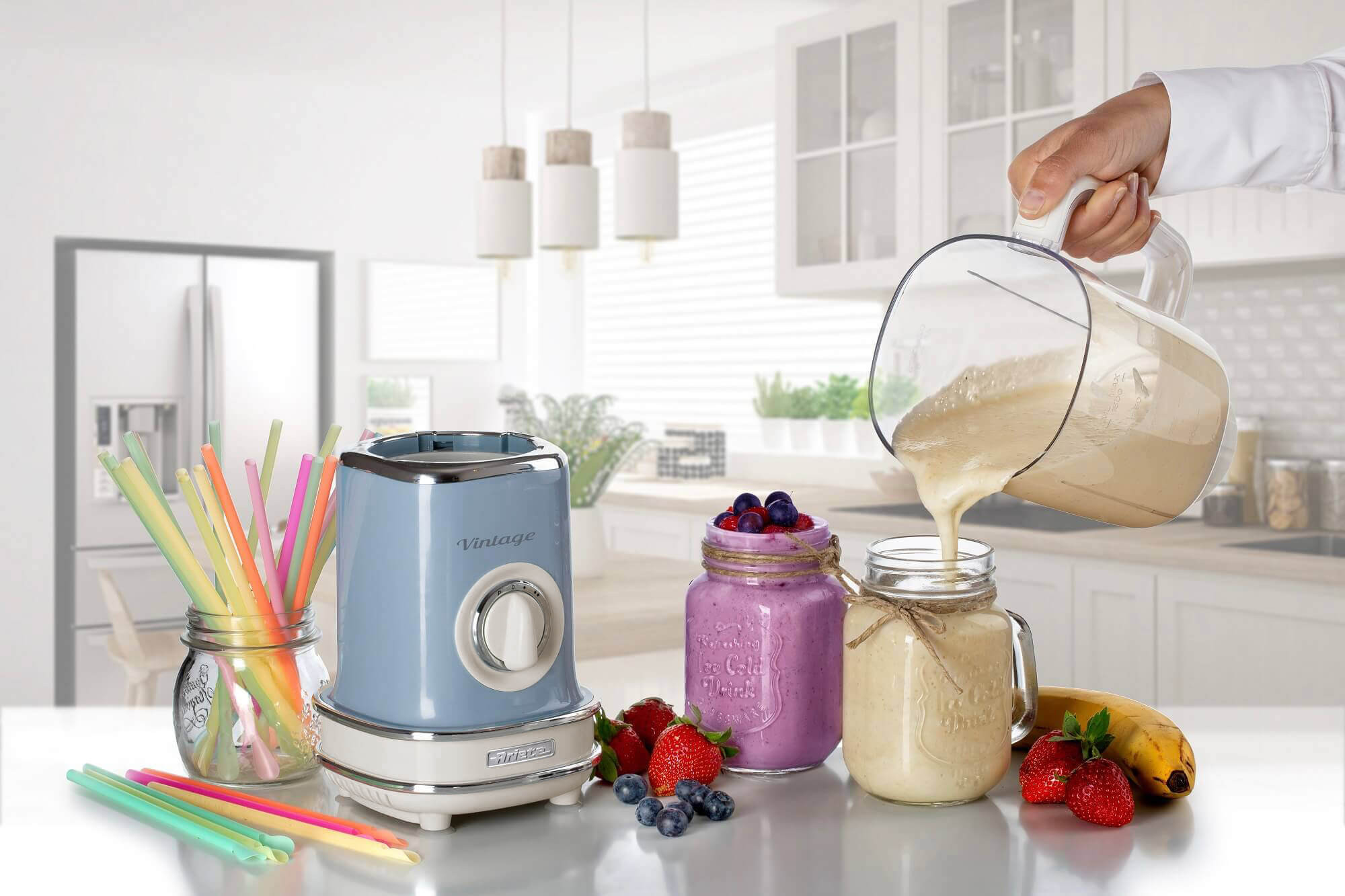 Ariete 0568/15 1.5 L Tabletop blender 500 W Light Blue – image 3