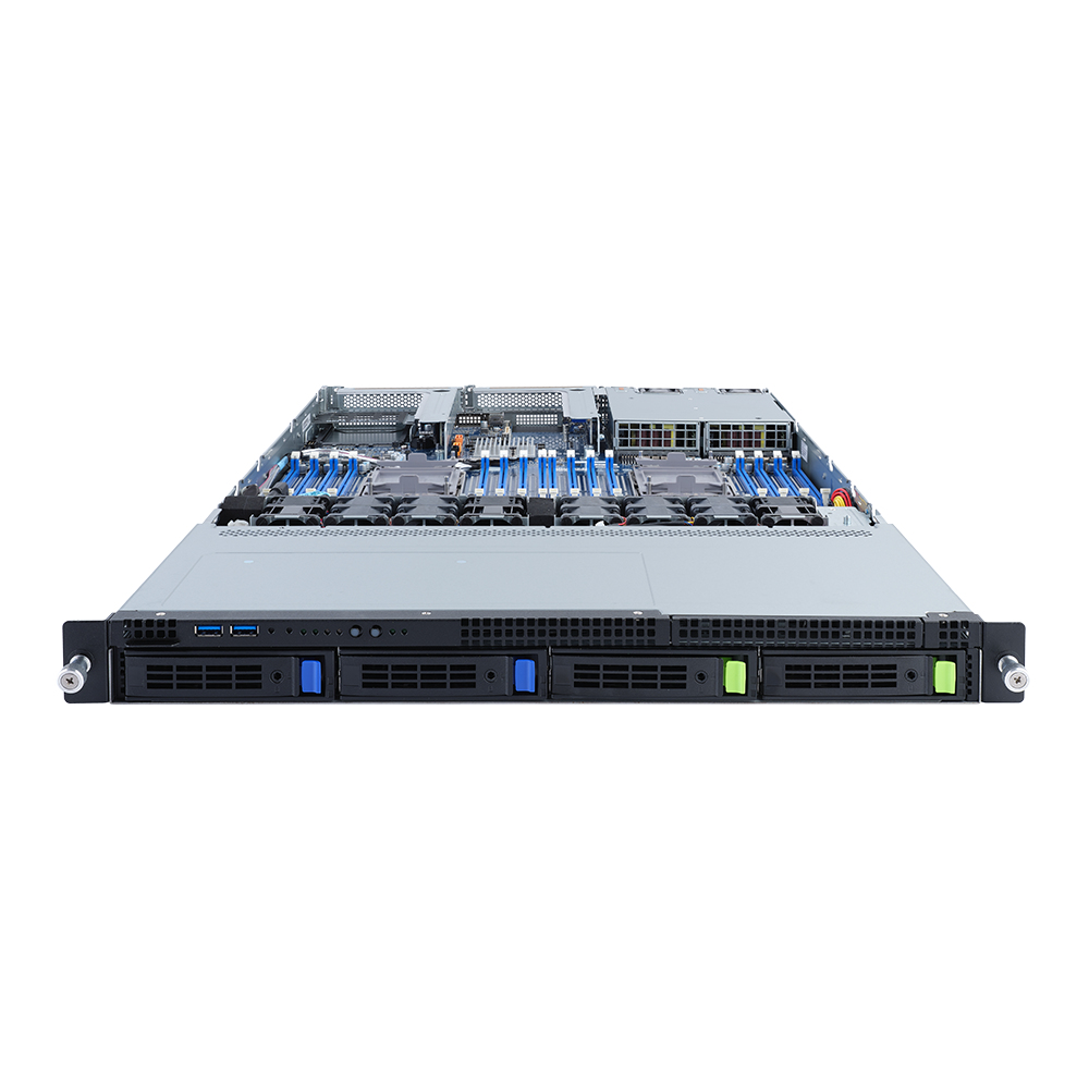 GIGABYTE R182-34A Intel C621A LGA 4189 Rack (1U) Black – image 2