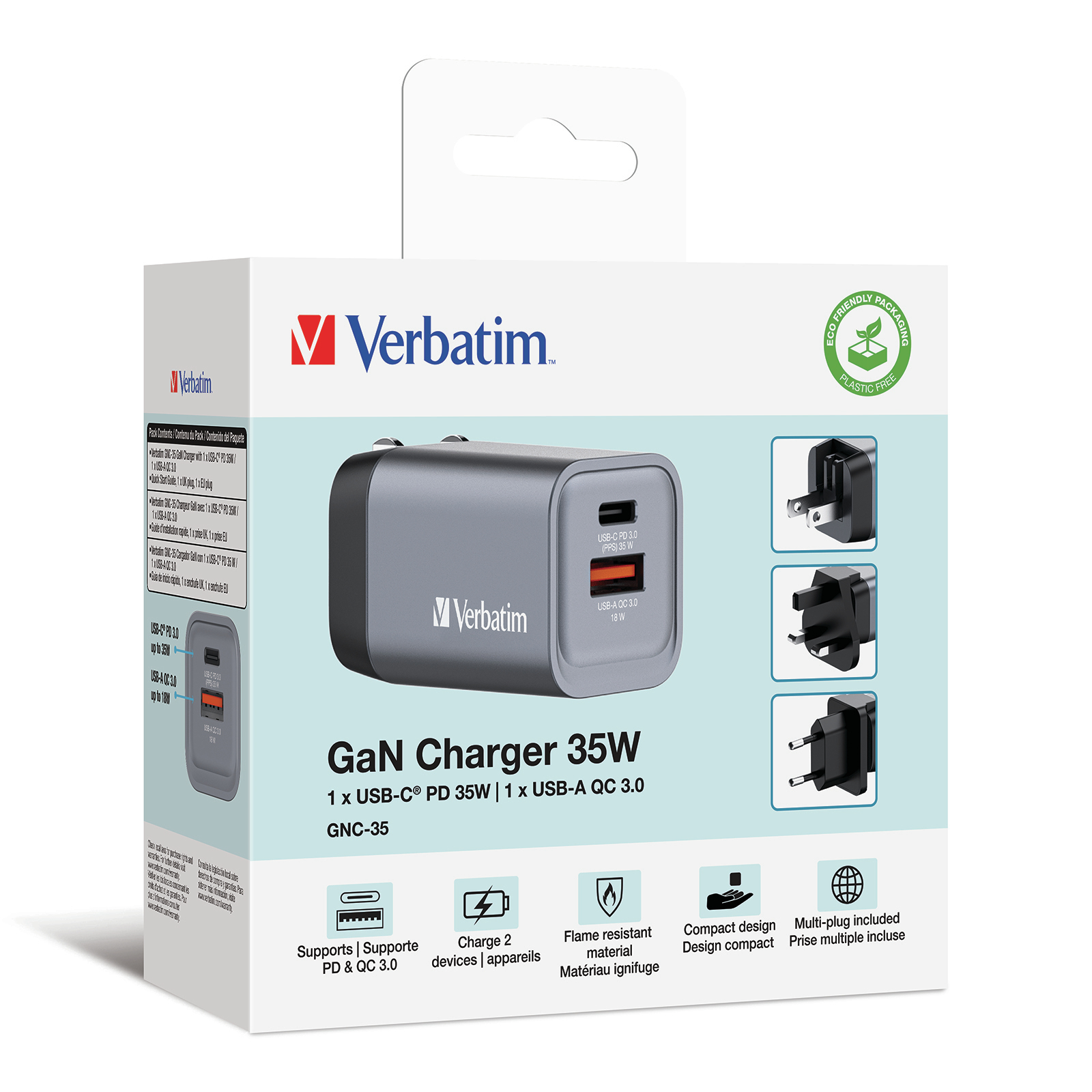 Verbatim GNC-35 GaN Charger – image 2