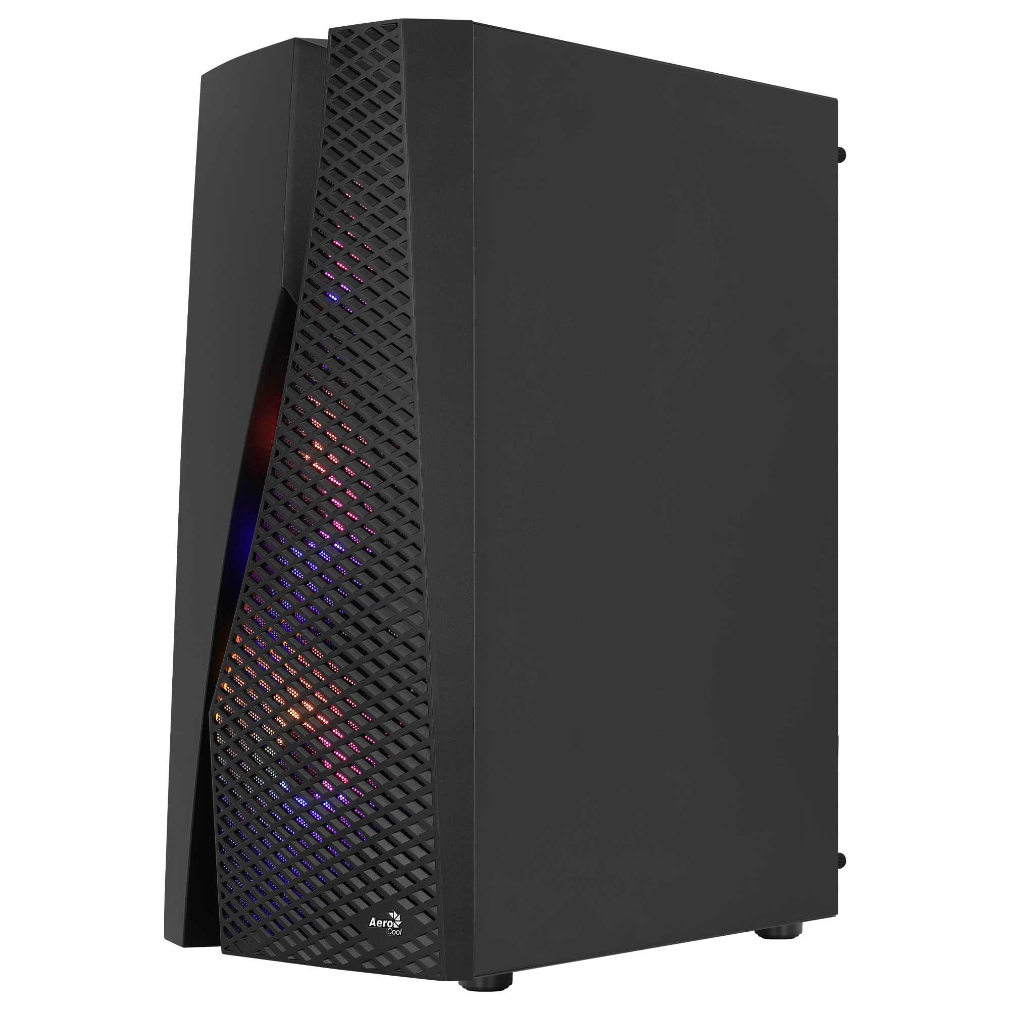 Aerocool WAVEBKV2 ATX PC Case Tempered Glass 4xFRGB Fans Black – image 6