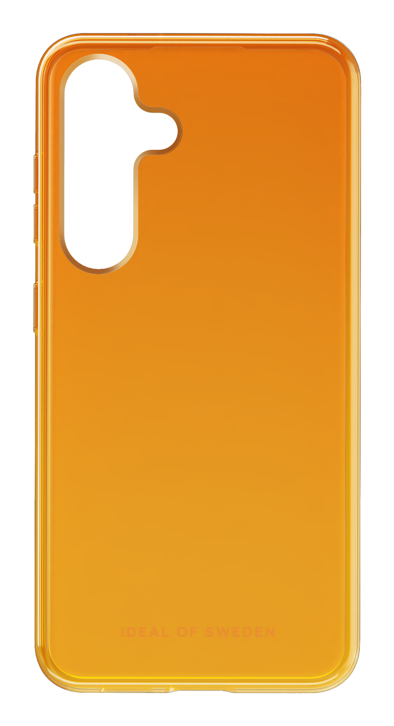 iDeal of Sweden Clear Case Galaxy S24 / S25 Orange Spritz