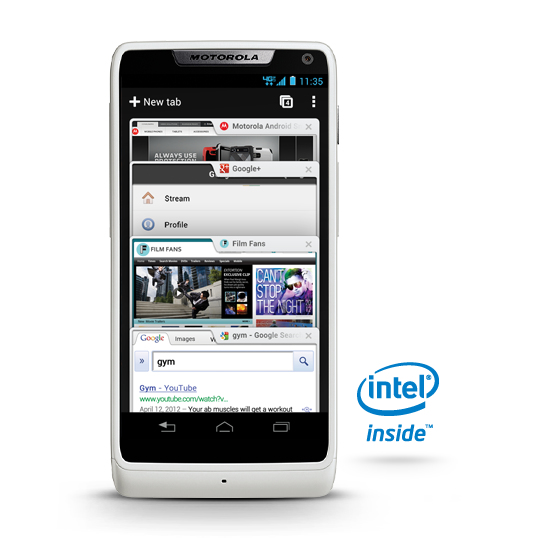 Motorola RAZR i 92421LYESA smartphone – image 3