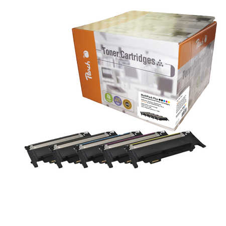 Peach PT566 toner cartridge 5 pc(s) Black, Cyan, Magenta, Yellow