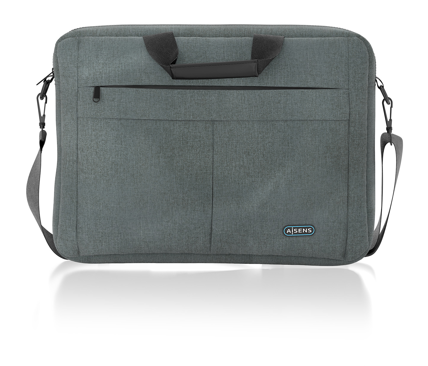 AISENS ASBG-BC025-GR borsa per laptop 396 cm (15.6") Valigetta ventiquattrore Grigio