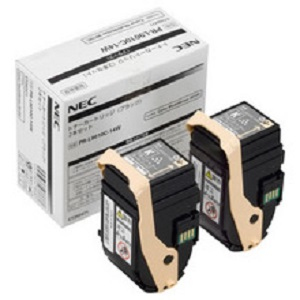 NEC PR-L9010C-14W toner cartridge 2 pc(s) Original Black
