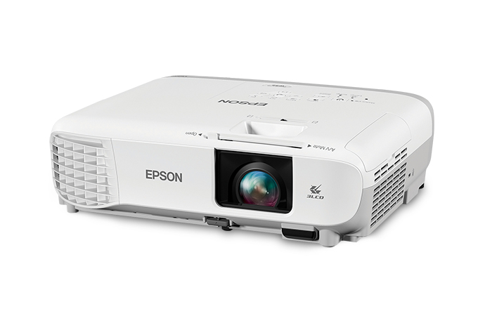 Epson PowerLite W39 Standard throw projector 3500 ANSI lumens 3LCD WXGA (1280x800) White – image 2