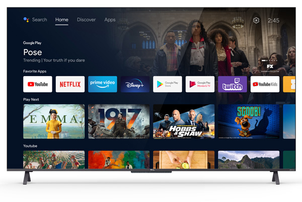 TCL 50C725K TV 127 cm (50") 4K Ultra HD Smart TV Wi-Fi Black – image 2