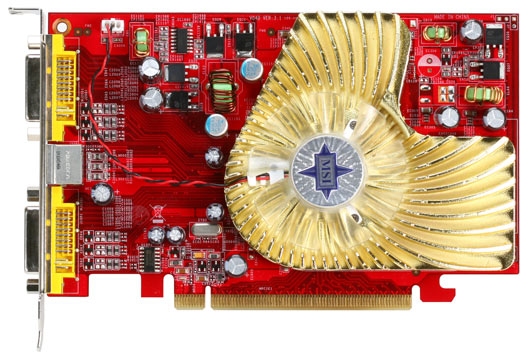 MSI RX1650PRO-T2D256E graphics card Radeon X1650 Pro GDDR3