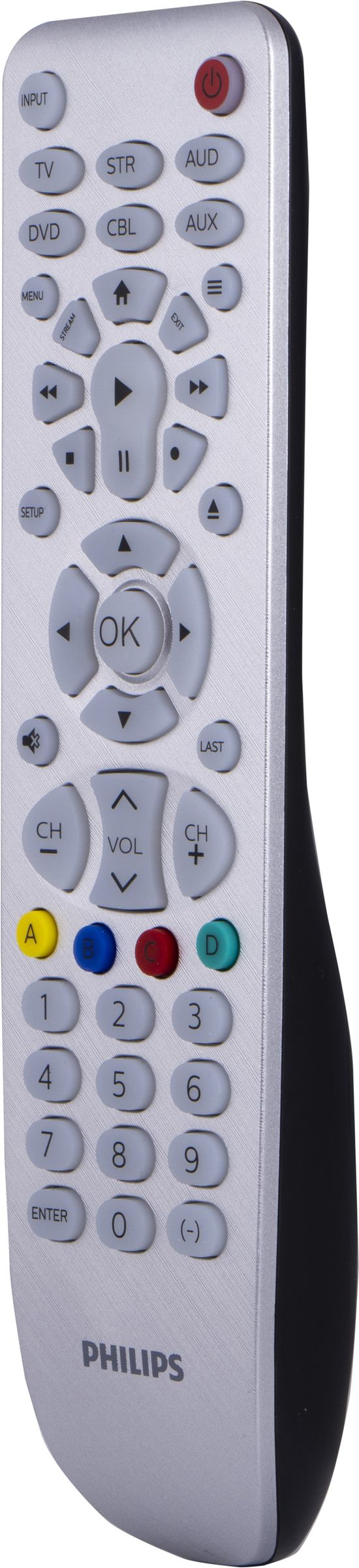 Philips Perfect replacement SRP3016S/27 remote control IR Wireless Audio, DVD/Blu-ray, TV Press buttons
