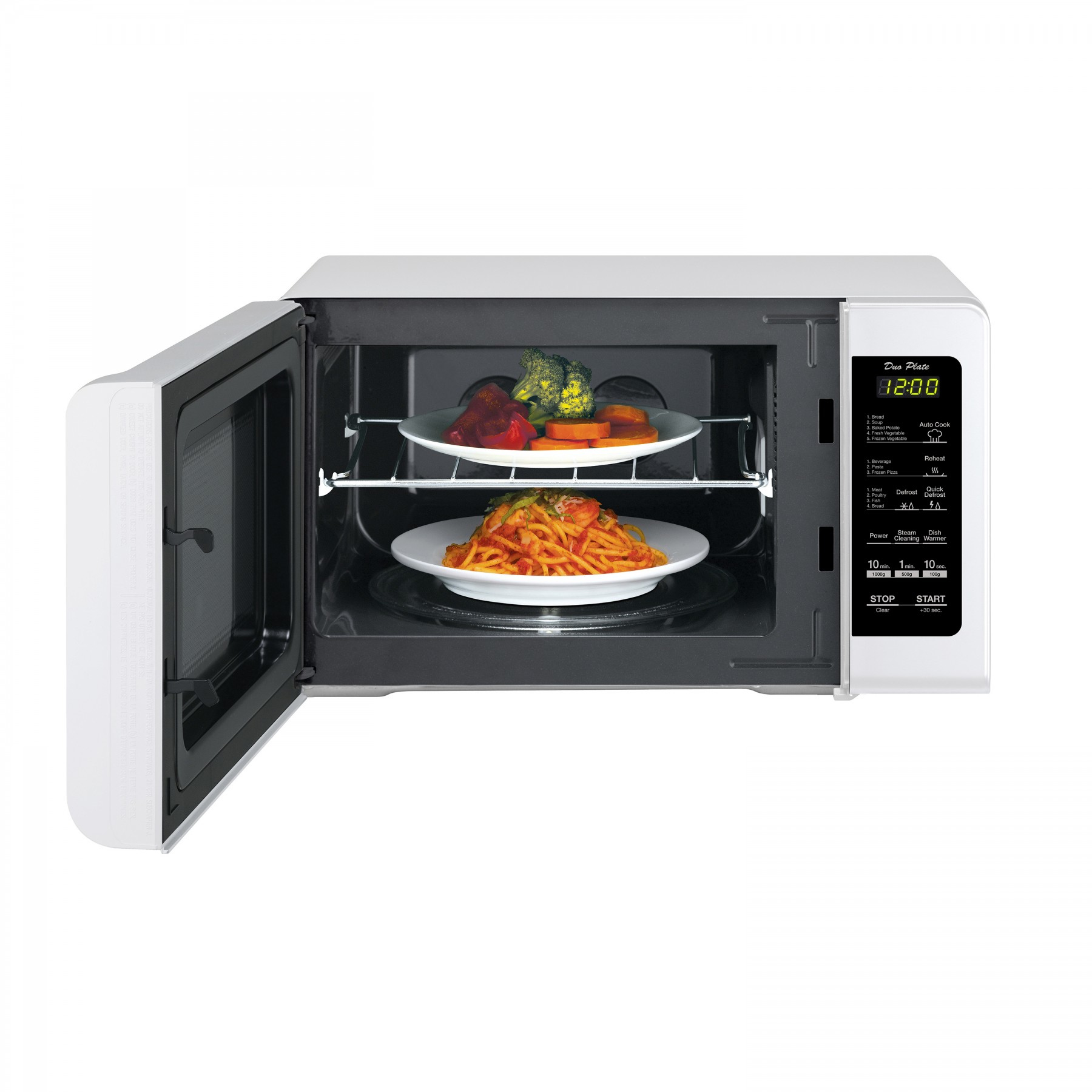 Daewoo KOR-6S2DBW microwave Black, White Solo microwave Countertop – image 5