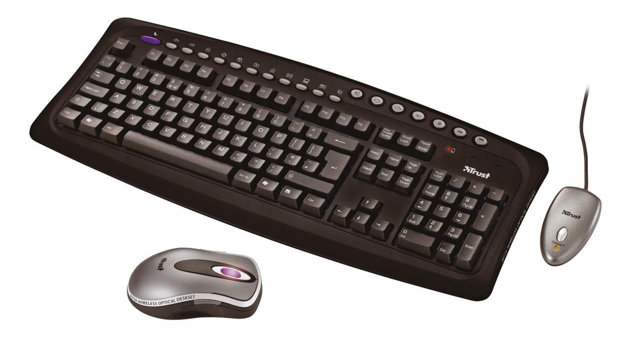 Trust Wireless Optical Desk Set 3011A