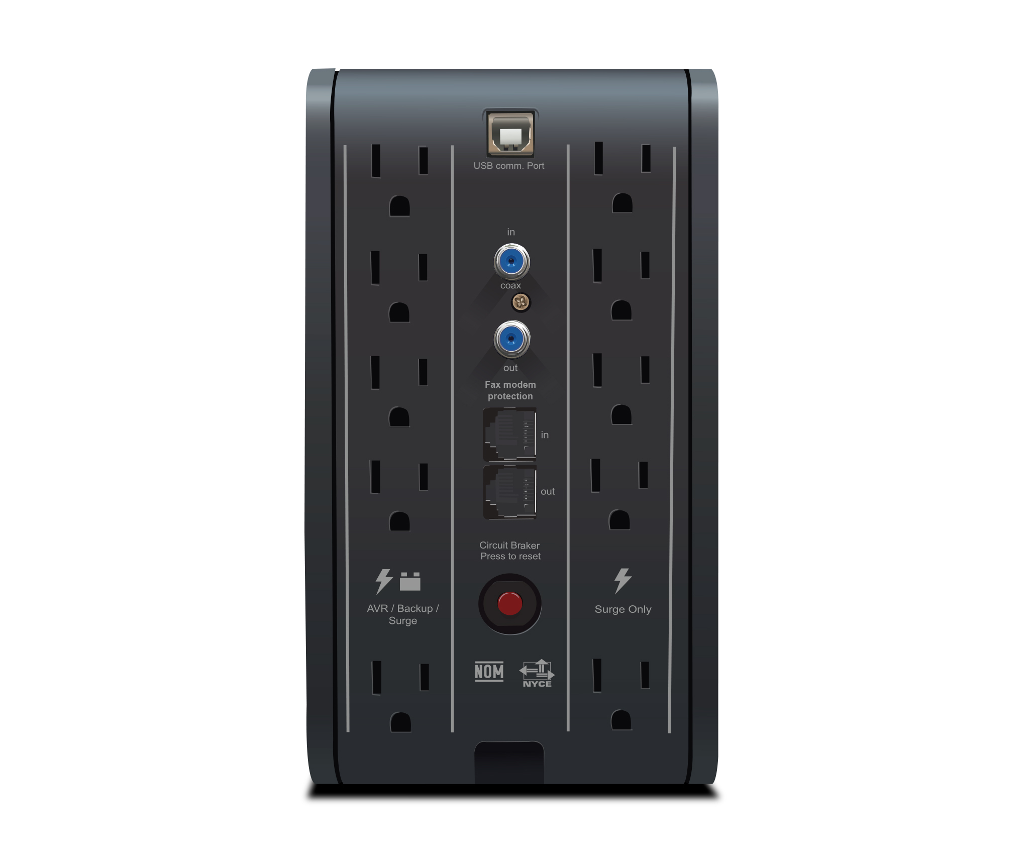 Ups Cdp R Smart 1010 1000Va/500W 10 Contactos En Espera Lcd - R-SMART1010 Ups Cdp R Smart 1010 1000Va/500W 10 Contactos En Espera Lcd - R-SMART1010