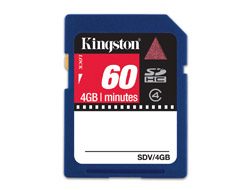Kingston Technology Video Secure Digital Cards