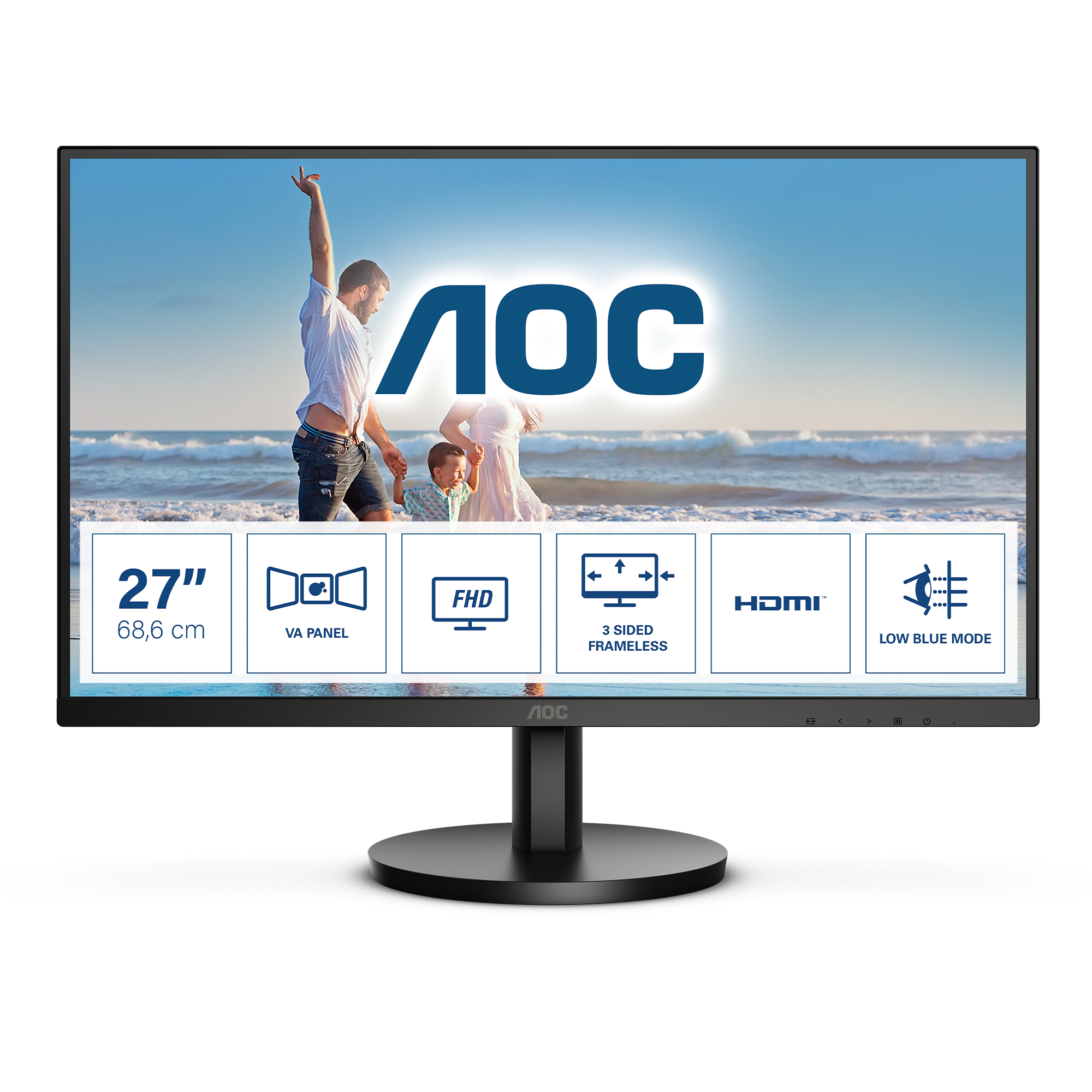 AOC B3 27B3HM/BK computer monitor – image 1