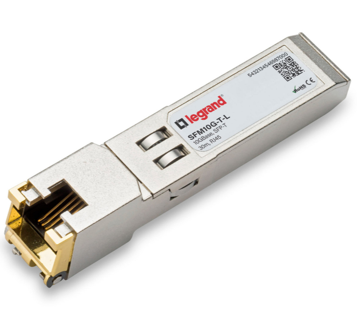 Legrand SFM10G-T-L network transceiver module Fiber optic SFP+