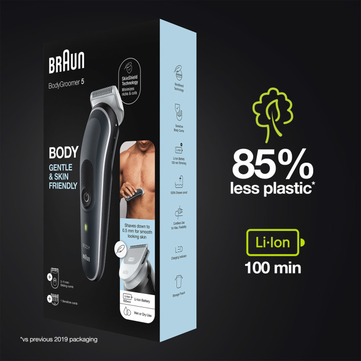 Braun BG5350 Black, Silver Lithium-Ion (Li-Ion) – image 5