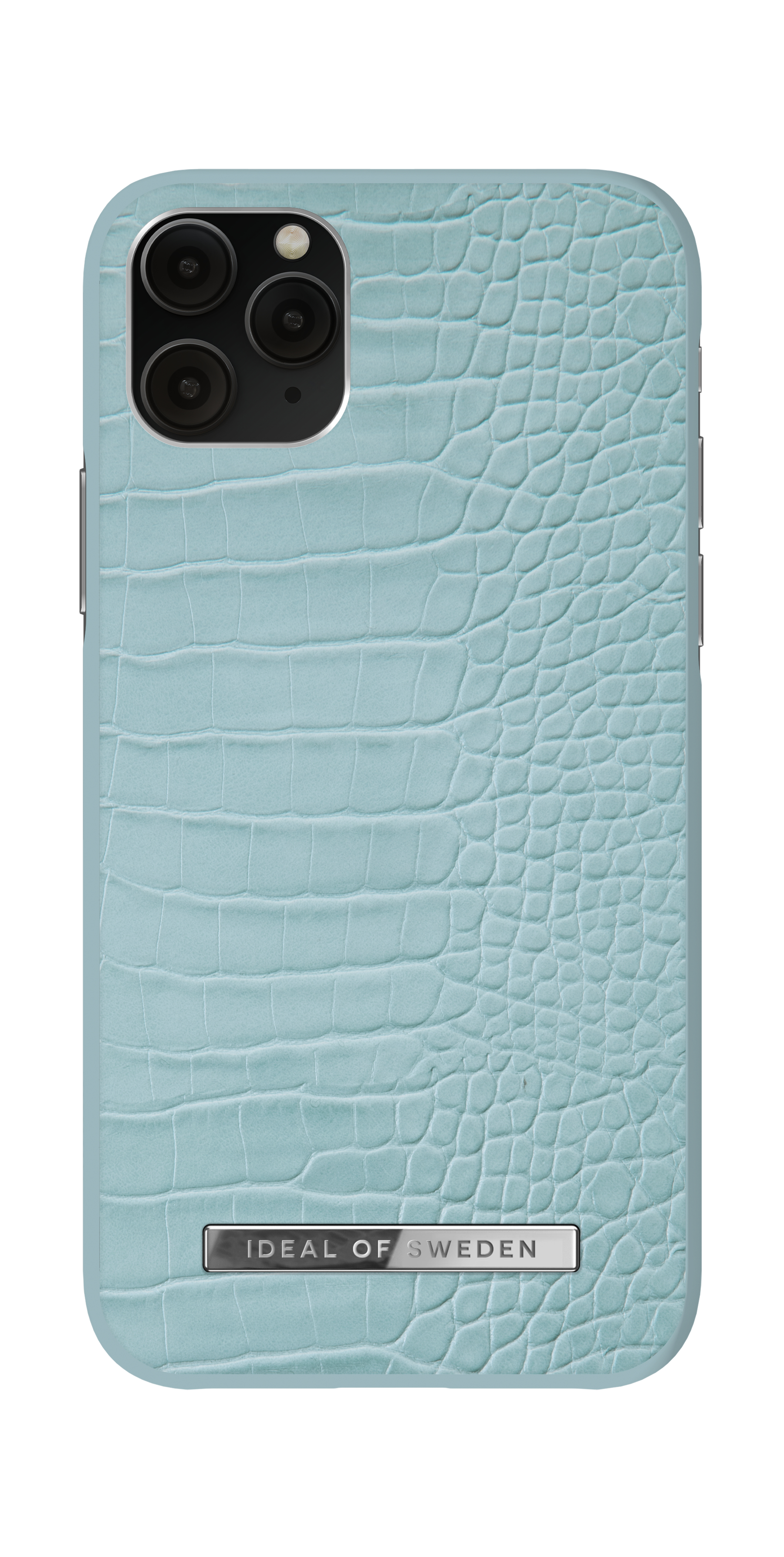 iDeal of Sweden Atelier Case iPhone 11P/XS/X Soft Blue Croco – image 3