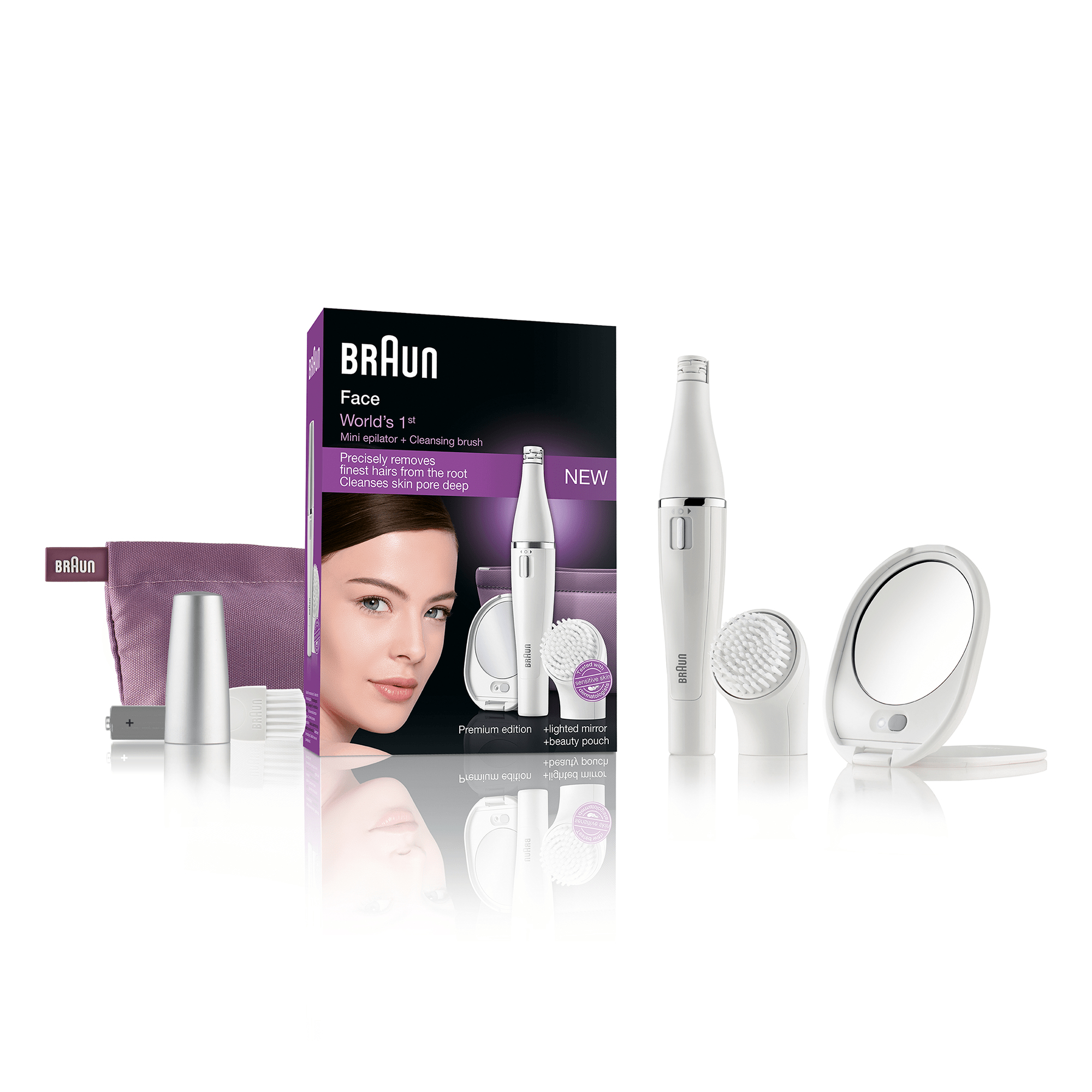Braun 81458298 epilator 10 tweezers White, Silver – image 3