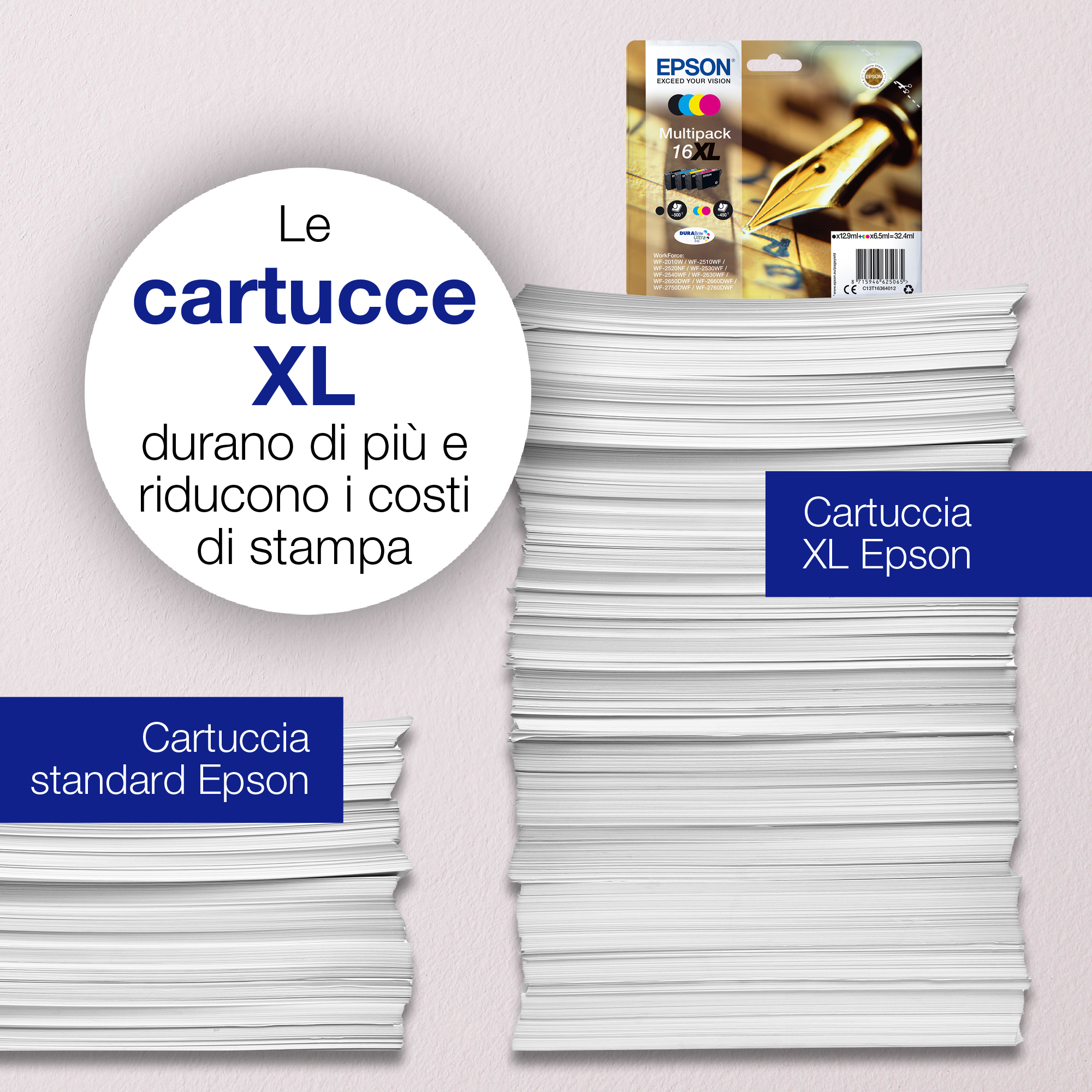 Materiale di consumo: Cartucce di inchiostro, DURABrite Ultra, 16XL, Penna e cruciverba - Miniatura 5