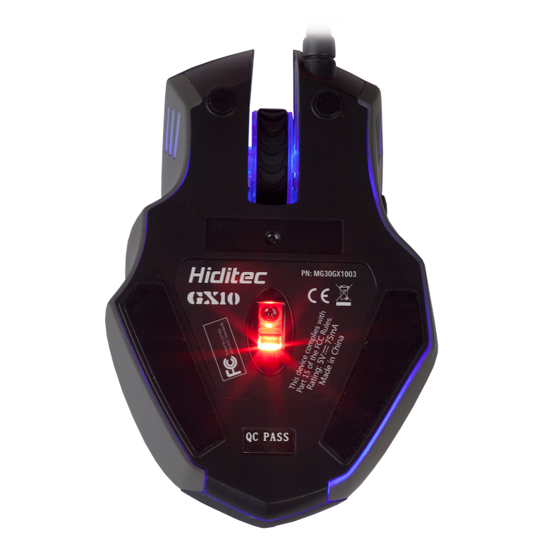 Hiditec GX10 mouse Gaming Right-hand USB Type-A Laser 2500 DPI – image 6