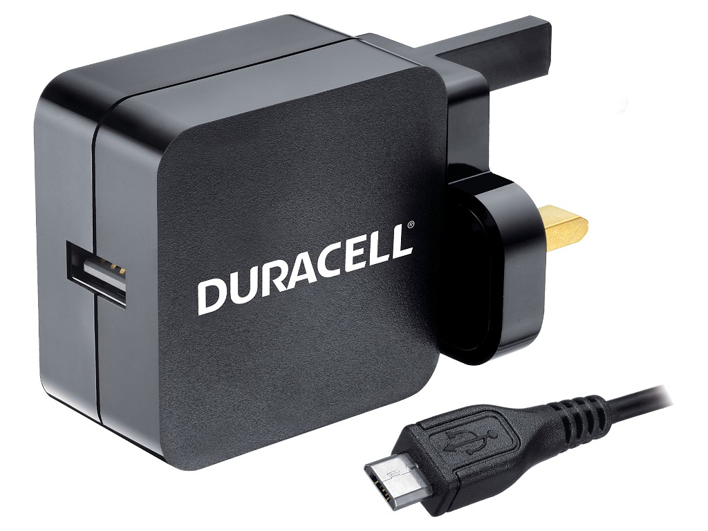 Duracell 2.4A Phone/Tablet Wall Charger – image 1