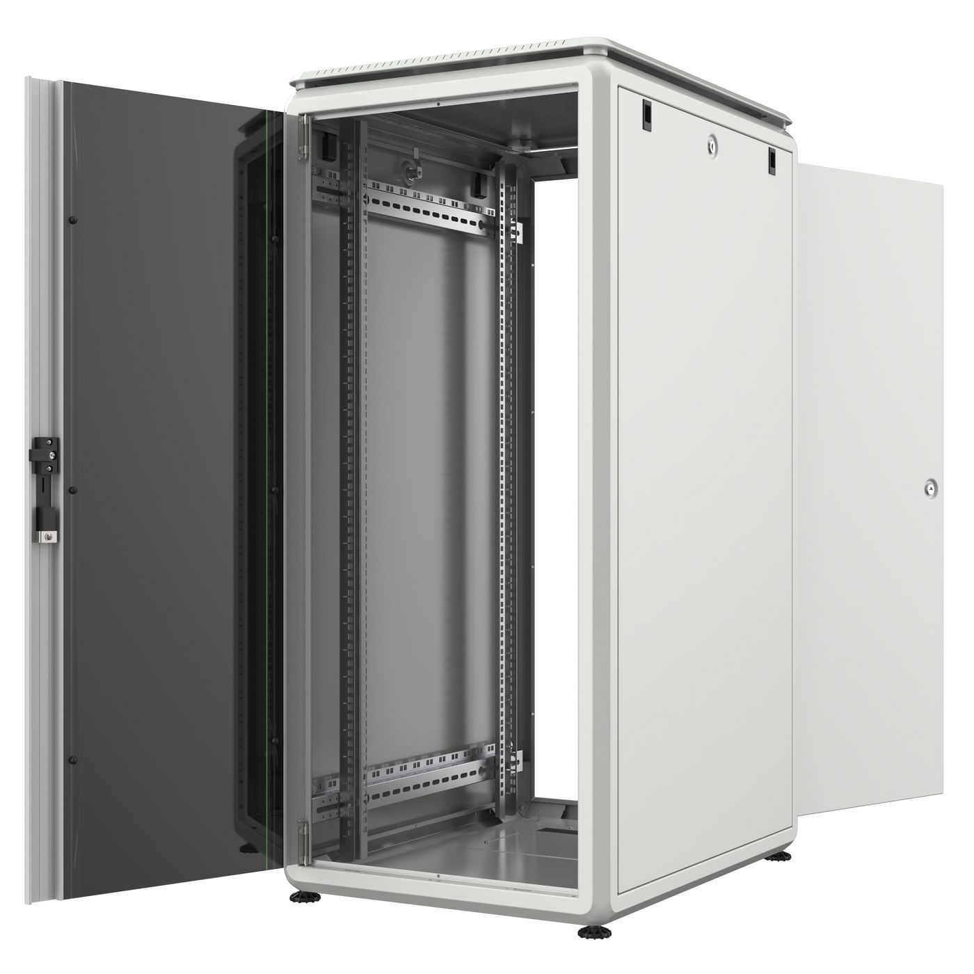 Lanview RDL26U88WH rack cabinet 26U Freestanding rack White – image 2