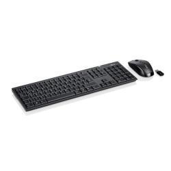 Fujitsu LX380 keyboard Mouse included Office RF Wireless Black