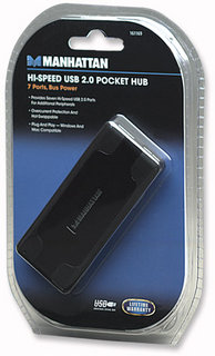 Manhattan 161169 interface hub 480 Mbit/s Black – image 4