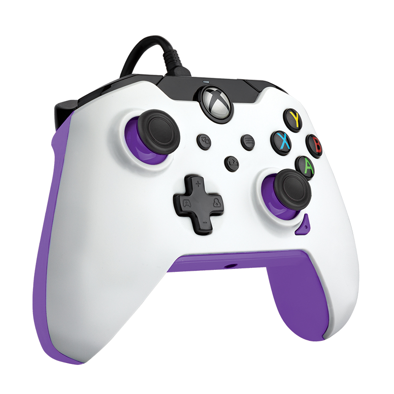 PDP 049-012-WPR Gaming Controller Purple, White USB Gamepad Analogue / Digital PC, Xbox, Xbox One X, Xbox Series S, Xbox Series X – image 4