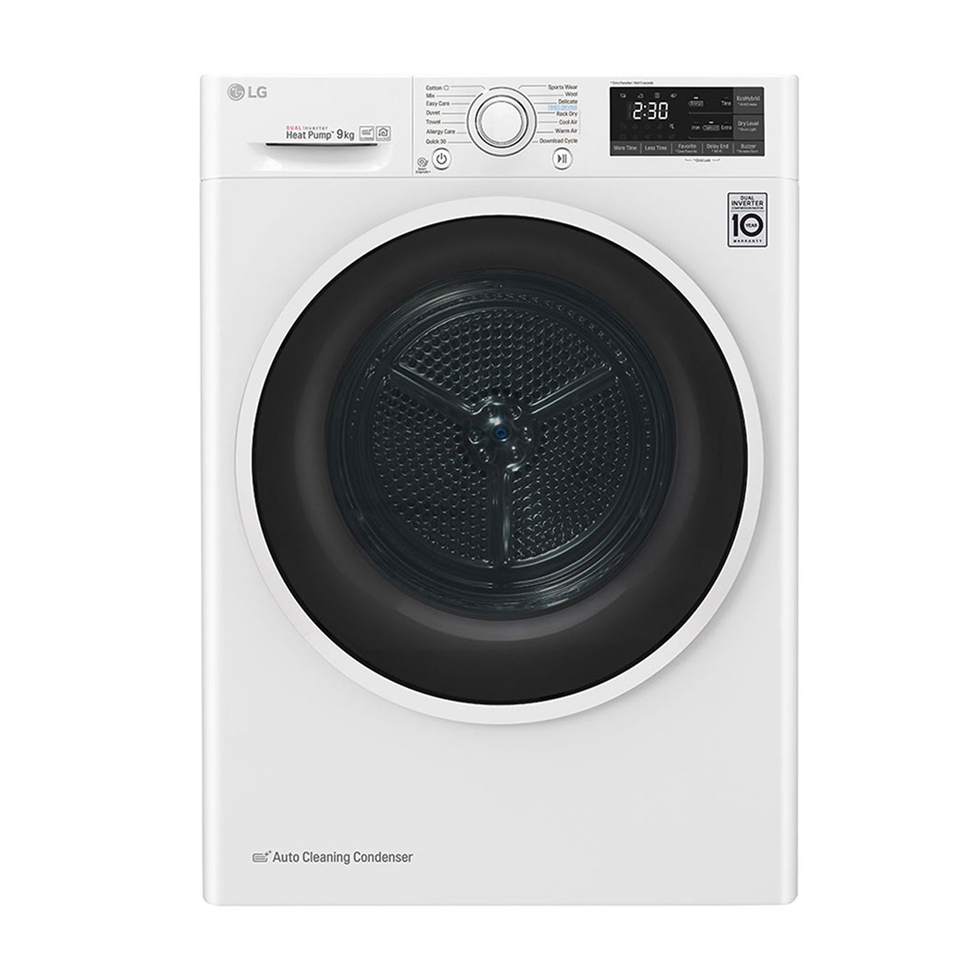 LG RH90V5AV6Q tumble dryer Freestanding Front-load