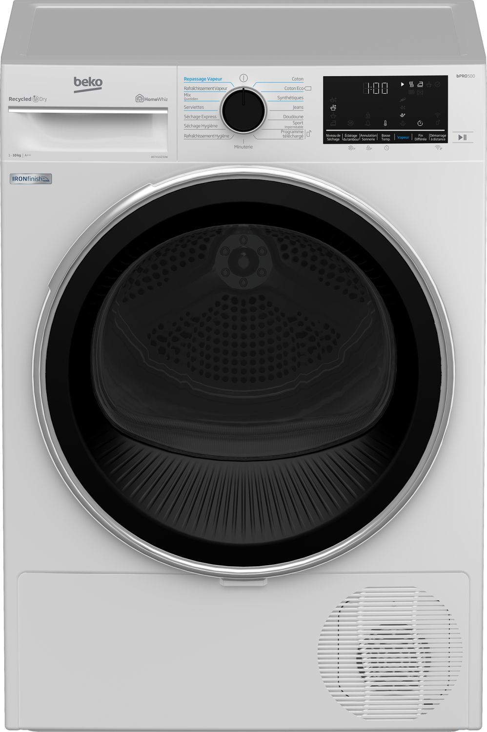 Beko B5T410233W tumble dryer Freestanding Front-load