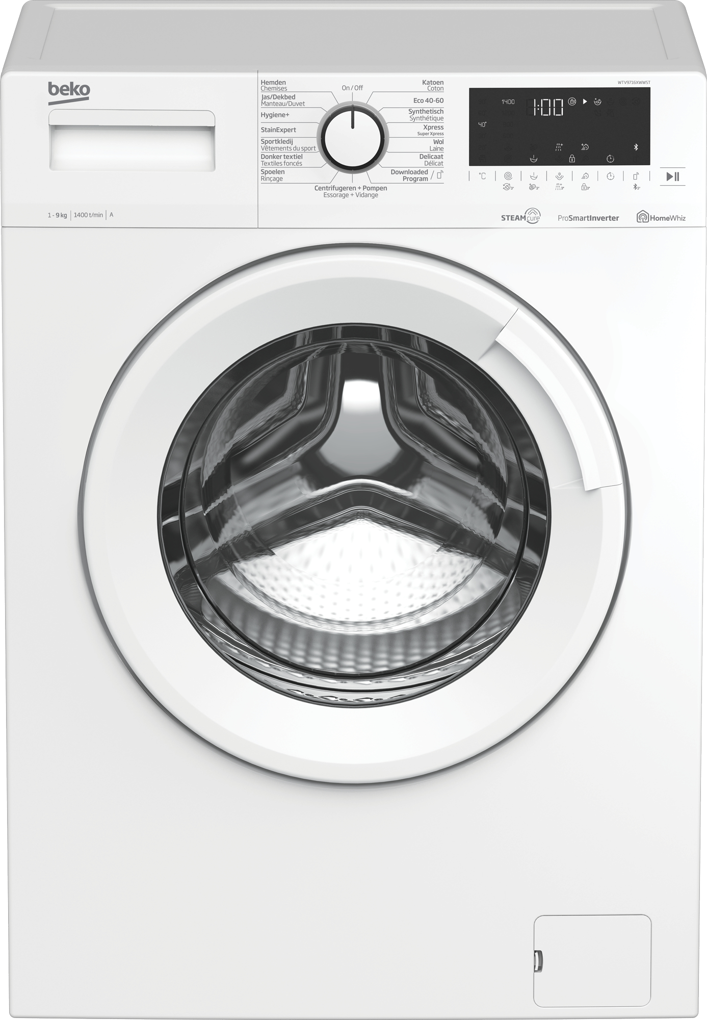 Beko WTV9716XWWST washing machine Front-load