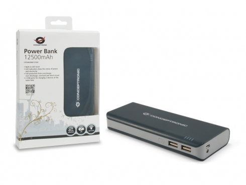 Conceptronic Power Bank 12500mAh – image 3