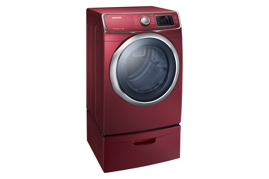 Samsung DV42H5600EF tumble dryer Freestanding Front-load Red – image 2