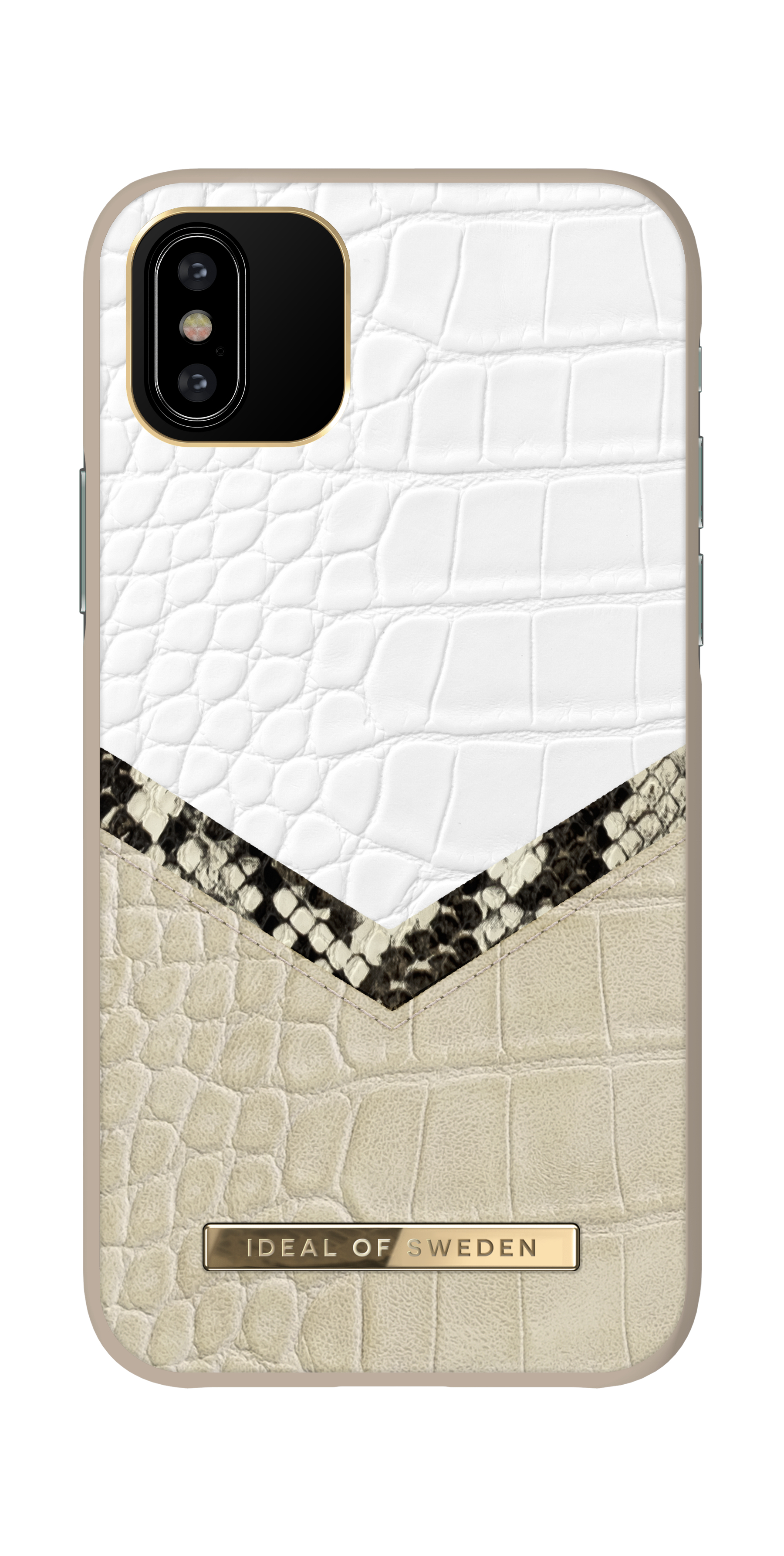 iDeal of Sweden Atelier Case iPhone 11P/XS/X Dusty Cream Python – image 4