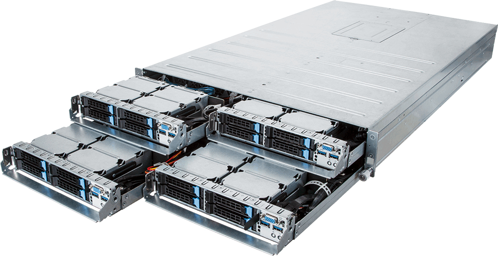 GIGABYTE H270-T71 Rack (2U) Black, Grey