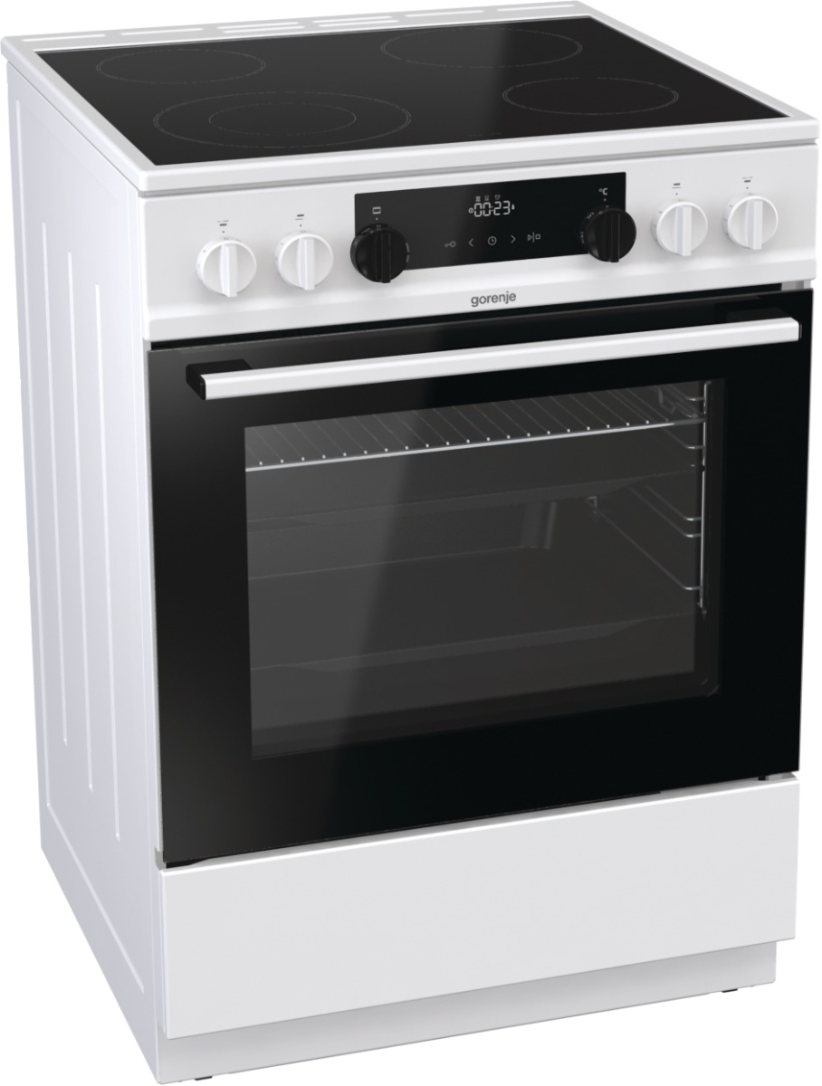 Gorenje ECS6350WC Freestanding cooker Electric Ceramic hob White – image 2