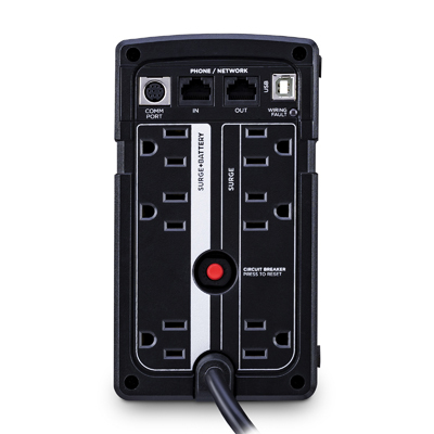 CyberPower RT650 uninterruptible power supply (UPS) Standby (Offline) 0.65 kVA – image 3