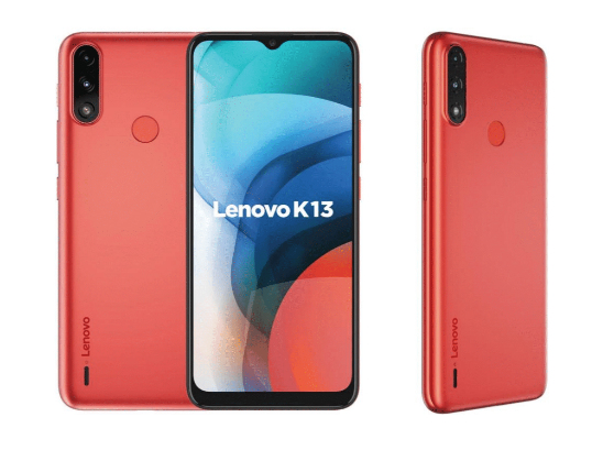 Lenovo K13 16.6 cm (6.52") Single SIM Android 10 USB Type-C 2 GB 32 GB 5000 mAh Red