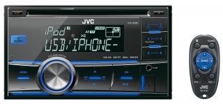 JVC KW-R500E car media receiver Black